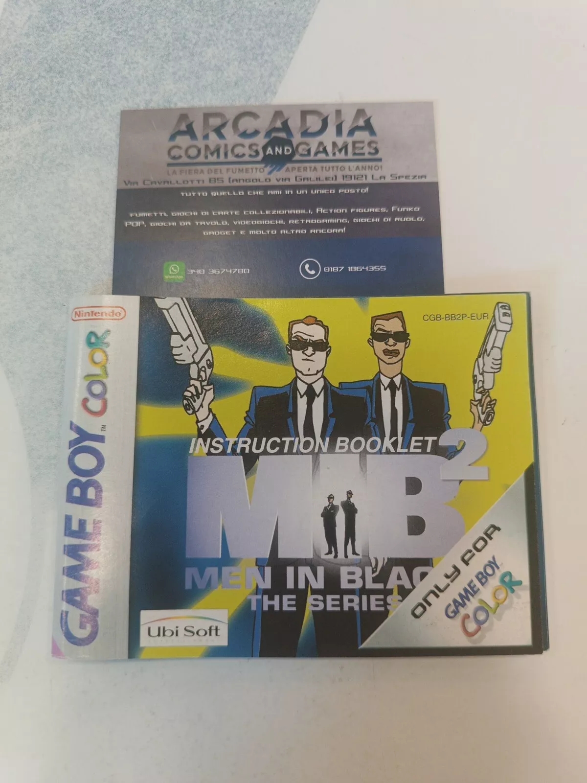 Man In Black 2 The Series Manuale Di Istruzioni Game Boy Color Nintendo PAL